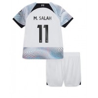 Dres Liverpool Mohamed Salah #11 Gostujuci za djecu 2022-23 Kratak Rukav (+ kratke hlače)